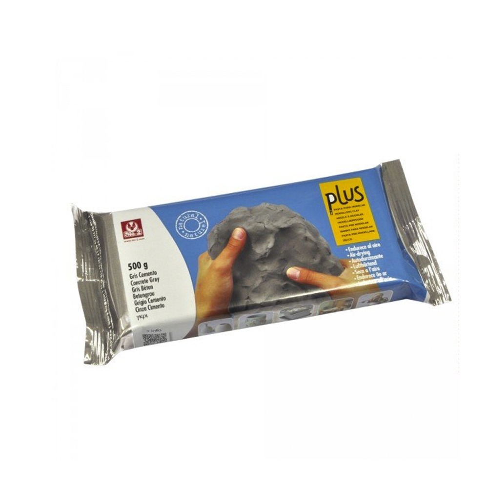 Pasta Sin Horno PLUS Negro 500 Gr