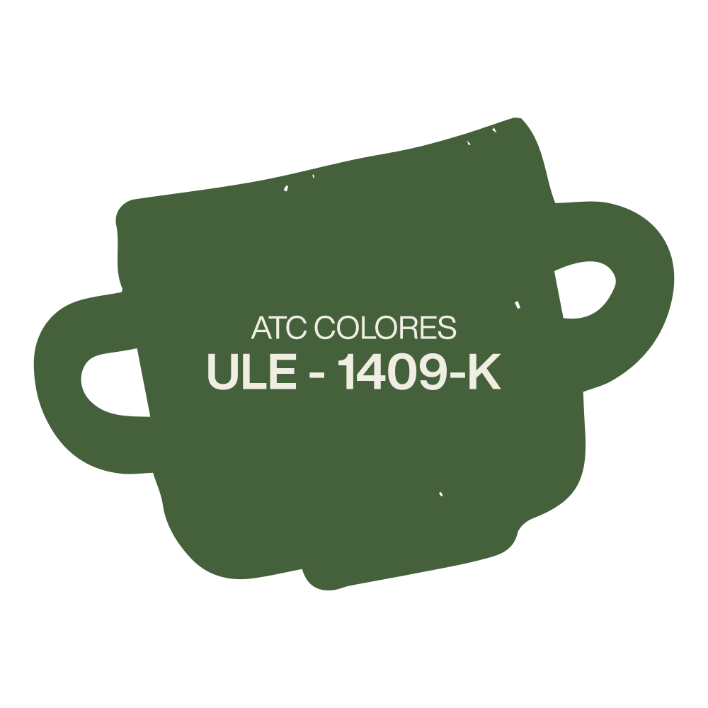 Esmalte Sobre Cubierta Verde Cromo ULE-1409-K (0,050 Kg)